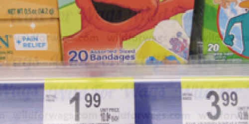Walgreens: Curad Sesame Street Bandages $0.49