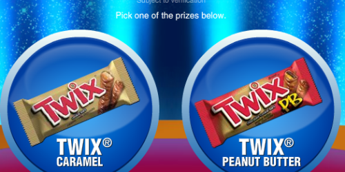 Twix Pause Instant Win Game (I Won a Candy Bar!)