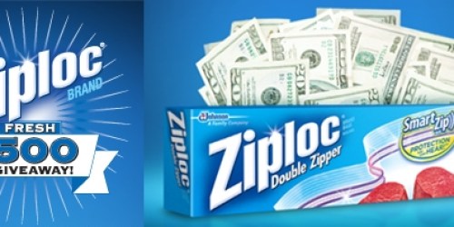 Ziploc Fresh Giveaway: 25 Fans Each Win $500