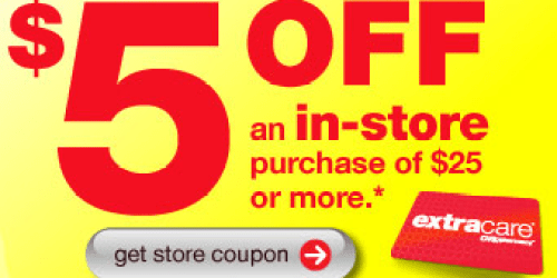 CVS: Possible $5 Off $25 Purchase Coupon