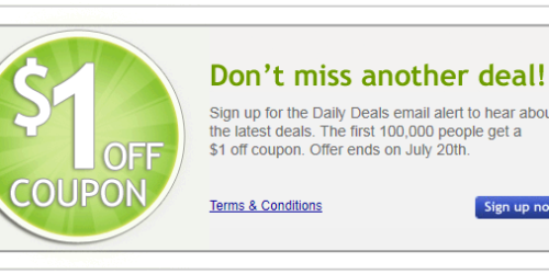 eBay: Free $1 Off Credit (First 100,000)!