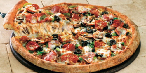 Papa John's 35% Off Code = 2 Large The Works Pizzas As Low As $8.12 Each