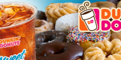 Saveology: $10 Dunkin' Donuts Gift Card Only $5