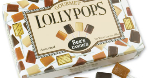 See's Candies: FREE Lollypops Today Only