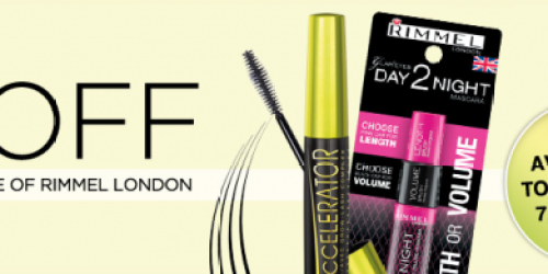 Rite Aid: $2/$5 Rimmel Purchase Coupon (First 7,500 – Facebook!)