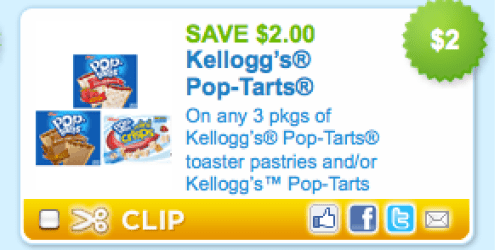 *HOT!* $2/3 Kellogg's Pop-Tarts Coupon