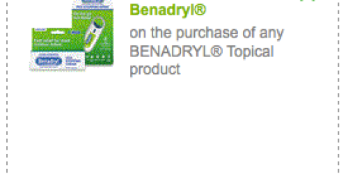 $2/1 Benadryl Coupon = $0.29 at Walmart or Target
