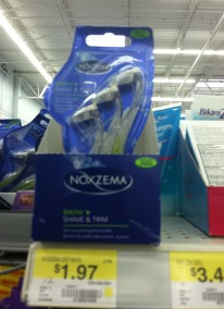 noxzema bikini shavers