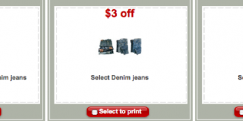 New Denim Jeans and Graphic Tees Target Coupons