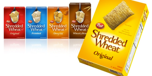 New $1/1 Post Shredded Wheat Cereal Coupon