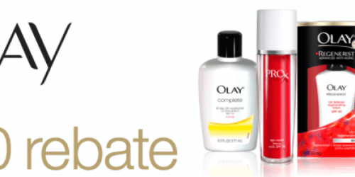 New Olay Facial Skin Care $20 Rebate Offer