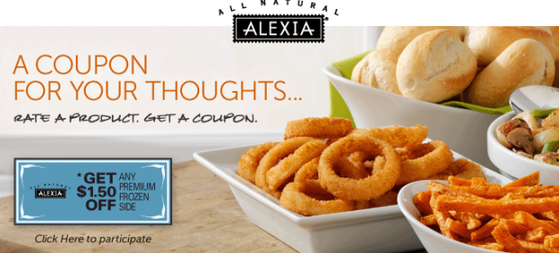 *HOT!* $1.50/1 Alexia Frozen Side Coupon