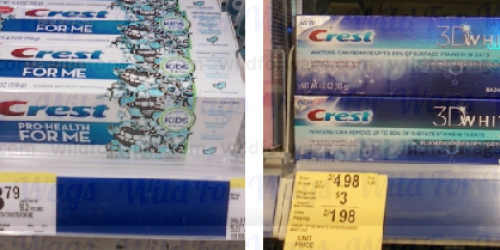 Walgreens: Better Than FREE Crest Toothpaste