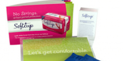 2 FREE Softcup Menstrual samples