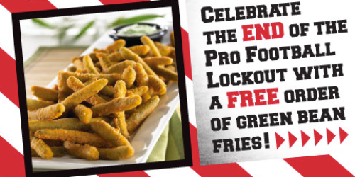 TGI Friday's: FREE Green Bean Fries (7/26 Only)
