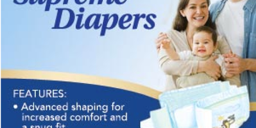 FREE Kirkland Supreme Diapers Sample