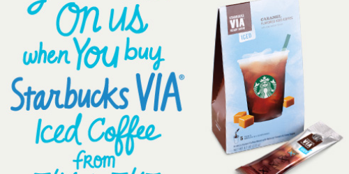 Starbuck's: Free Tall Beverage With Purchase of VIA Iced Coffee (7/14-7/17)