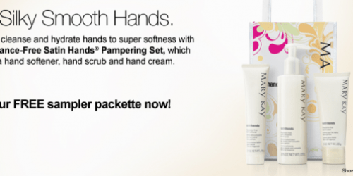 FREE Sample of Mary Kay Satin Hands