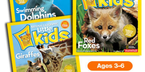 Mamapedia: National Geographic Little Kids 1 Year Subscription ONLY $7