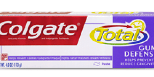 New High Value $1.50/1 Colgate Total Gum Defense Coupon = Better than FREE at Walgreens