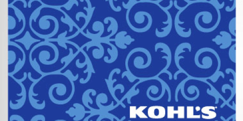 Kohls.com: 12% Cash Back Today Only (Includes Gift Cards!)