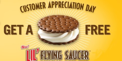 Carvel Ice Cream: Free Lil' Flying Saucer Ice Cream Sandwich (9/22 Only)