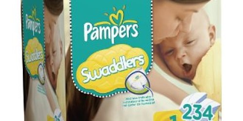 Amazon: Pampers Swaddlers Size 1 Only $29.23 Shipped (ONLY $0.12 Per Diaper!)