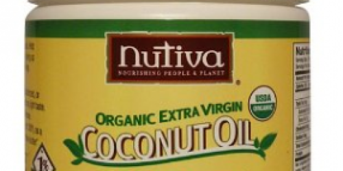 Amazon: Nutiva Organic Coconut Oil, 15-Ounce tubs Only $6.08 Each (Ends Tonight?!)