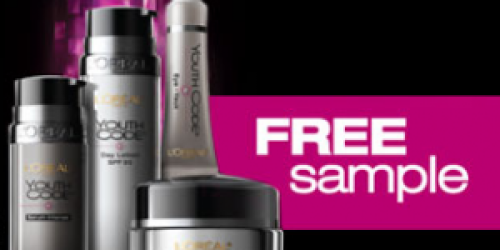 FREE L'Oreal Paris Youth Code Sample