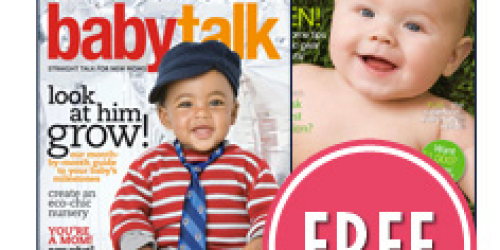 FREE Babytalk Magazine Subscription