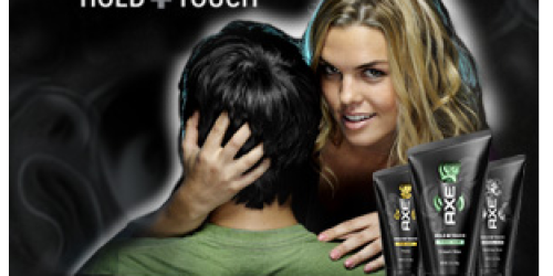 FREE Sample of AXE Hold + Touch (1st 20,000!)