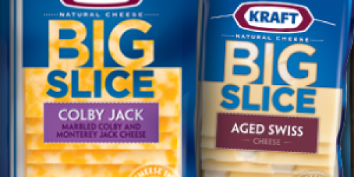 Rare $0.50/1 Kraft Big Slice Natural Cheese Coupon