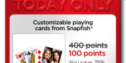 My Coke Rewards: Only 100 Points for FREE Photo Playing Cards from Snapfish (75% Off!)