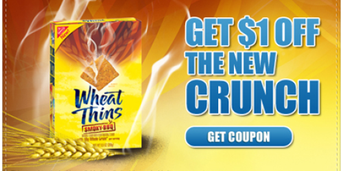 New $1/1 Flavored Wheat Thins Coupon (Facebook)