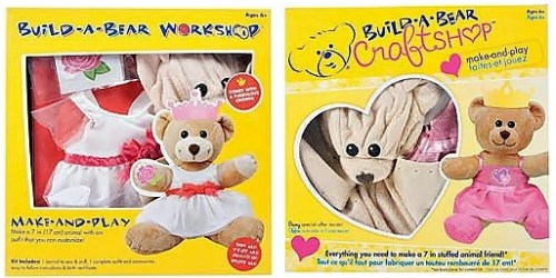 Kmart.com: *HOT* Build-A-Bear Make & Play Kit $3.50 Shipped + 11% Cash Back (Today Only!)