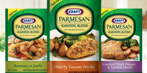 New $0.75/1 Kraft Parmesan Seasoning Blends Coupon