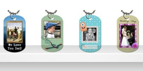 Artscow: 2 Personalized Photo Dog Tags Only $3.99 Shipped (Great Stocking Stuffers!)