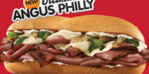 Arby's: FREE Small Drink & Curly Fries with Ultimate Angus Philly Purchase