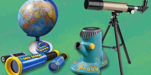 Giveaway: Win a GeoSafari Prize Pack from Educational Insights ($284.96 value!)