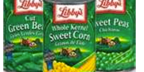Rare $1/4 Cans of Libby's Vegetables Coupon