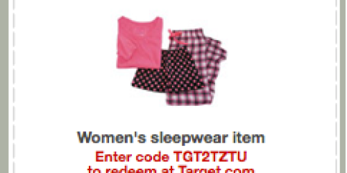 Target: *HOT* New $3 Women's Sleepwear Item Coupon & $4 Women's Sweater Coupon + More