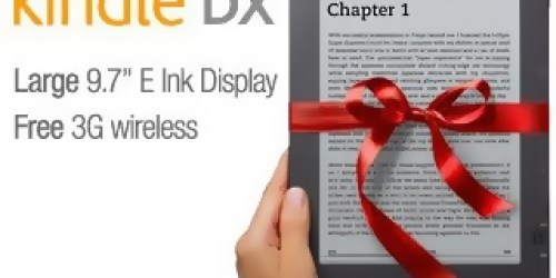 Amazon: Kindle DX Only $259 Shipped (Regularly $379!)…Today ONLY!