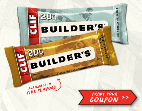 CLIF Builder's Bar: Buy 1 Get 1 Free Coupon