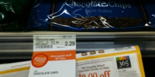 Whole Foods: 365 Everyday Value Semi-Sweet Chocolate Chips Only $0.29?!