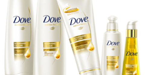 Giveaway: 10 Readers Each Win New Dove Nourishing Oil Hair Care Package ($35 Value)