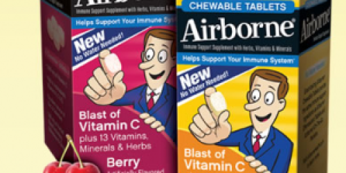 FREE Sample of Airborne Chewable Tablets