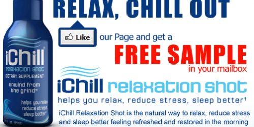 Free iChill Relaxation Shot (Facebook)