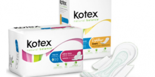 FREE Kotex Natural Balance Sample Pack