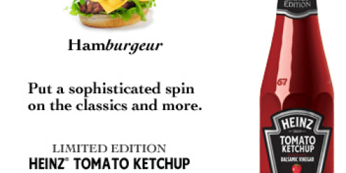 2 Bottles of 14 oz Heinz Ketchup With Balsamic Vinegar Only $2.24 Shipped (Just $1.12 Each!)