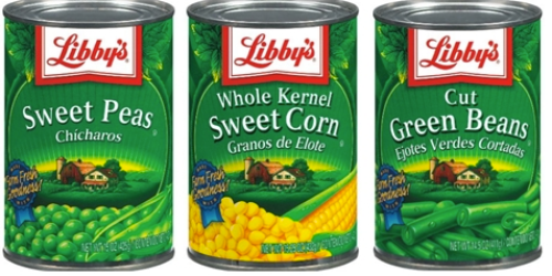 Dollar General (Or Price Match at Walmart or Target): Libby’s Canned Vegetables 15¢ Each + More
